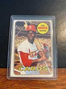 1969 TOPPS BASEBALL #85 LOU BROCK!! $50 BV!! $1 SHIPPING!! - Picture 1 of 2