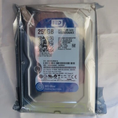 Western Digital WD2500AAKX-00ERMA0 250Gb SATA 3.5" 7200rpm new, sealed - Image 1 of 3