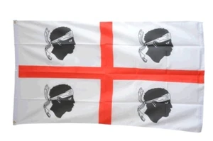 Fahne Italien Sardinien Flagge sardinische Hissflagge 90x150cm - Picture 1 of 1