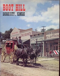 Kansas History - Boot Hill - Dodge City, Kansas Booklet - by; Richards & Henrich - Picture 1 of 5