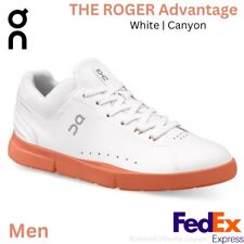 On Men's Shoes THE ROGER Advantage White | Canyon 48.98962 CloudTec NEW!!