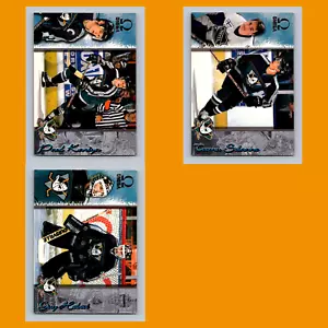 Anaheim Mighty Ducks Lot 3 Hockey Cards Pacific Omega Paul Kariya NM Hockey NHL - Picture 1 of 5