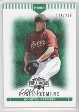2007 Topps Triple Threads Emerald /239 Roger Clemens #120
