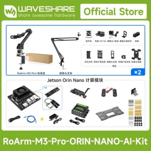 Waveshare 5 +1 DOF High-Torque Serial Bus Servo Dual Robotic Arm AI Kit Wireless - Afbeelding 1 van 24