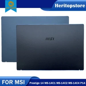 New For MSI Prestige 14 MS-14C1 MS-14C2 MS-14C4 P14 LCD Rear Cover Back Case - Picture 1 of 3