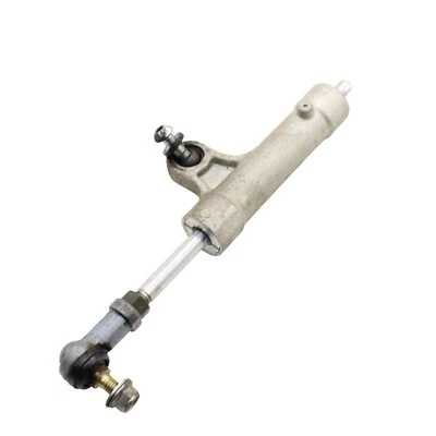 2003 2004 SUZUKI GSXR1000 ESTABILIZADOR AMORTECEDOR DE DIREÇÃO PRATA ESTOQUE RETO - Imagem 1 de 4