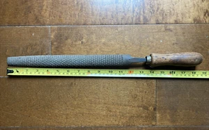 Vintage Nicholson 12"  Half Round & Half Flat Made In USA - Picture 1 of 8