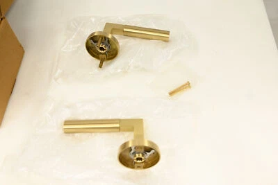 Juego de puertas interiores de paso redondas contemporáneas de latón macizo de herrajes exclusivos Foto 1 de 4