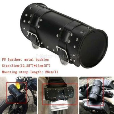 Bolsa de herramientas de equipaje negra alforja para Yamaha V-Star 250 650 950 1100 1300 Classic Foto 1 de 4