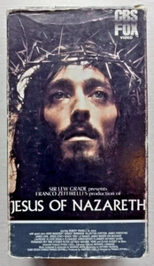 JESUS of Nazareth 3 Tape VHS Set - CBS/FOX Video Release - 1986 - Picture 1 of 7