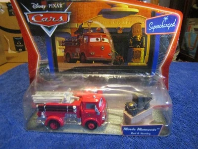 Disney Pixar Cars Movie Moments Stanley & Red  new in package - Image 1 of 3