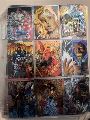 1994 Lady Death Card Set Chromium Cards 100 Card Base Set - Image 1 of 4