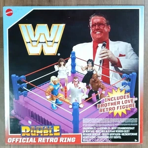 WWE Royal Rumble Retro Ring + Sealed Brother Love Figur Mattel 2025 - Bild 1 von 4