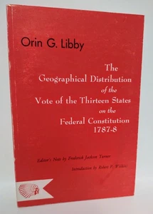 The Geographical Distribution of Vote of Thirteen States on Federal Constitution - Picture 1 of 15