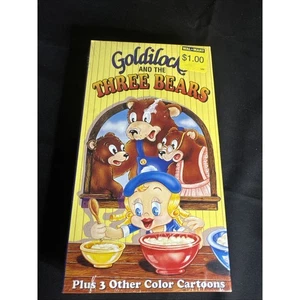 Goldilocks and the Three Bears VHS VCR Video Tape New - Imagen 1 de 2