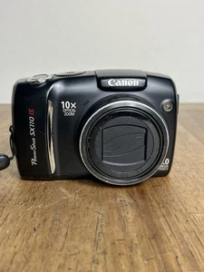 Canon PowerShot SX110 Is 9MP 10x Optical Zoom Image Stabilizer Digital Camera - Picture 1 of 7