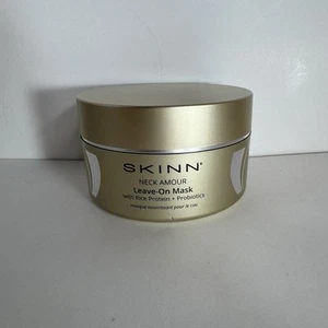 SKINN  Neck Amour Rich Protein and Probiotic Leave-on Neck Mask New 4oz - Picture 1 of 4