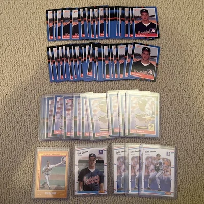 Lote de novato y estrella de béisbol 1988 - Donruss/puntuación/Fleer - (50) Glavine RC’s como nuevo Foto 1 de 4