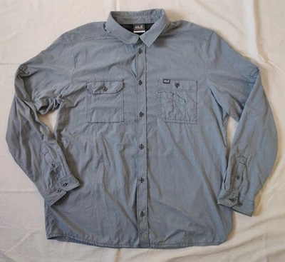 Jack Wolfskin Wander-Outdoor Hemd Herren Gr. XXL Jeanslook Q.M.C. Top Zustand! - Bild 1 von 4