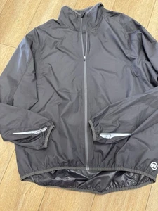 Mens Novara Cycling Full Zip Charcoal Grey Jacket XL Windbreaker All Seasons - Picture 1 of 7