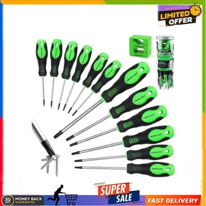 13 Pieces Magnetic Torx Screwdriver Set, T5 to T40 Star Screwdrivers - Picture 1 of 10