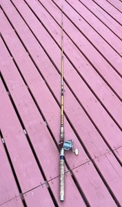 Vintage Penn Peerless No. 49 Fishing Reel Deep Sea Saltwater 85” Long - Picture 1 of 24
