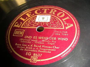 8/4R Bruce Low - Hernando's Hideaway - und es weht der Wind - Picture 1 of 1