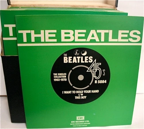 Beatles Singles Collection 1962 - 1970 7" Vinyl 45RPM Parlophone Records List 1 - Image 1 of 1