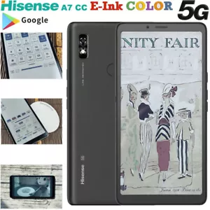 Smartphone 5G Hisense A7 CC Color Tinta E Android 10 Lector de Libros Electrónicos Móvil Desbloqueado - Imagen 1 de 14