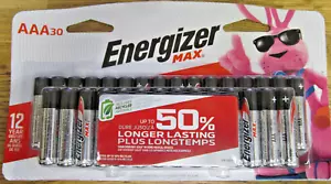 NUOVE 30 CONFEZIONI BATTERIE ENERGIZER MAX AAA SCADENZA 12/2036 SPEDIZIONE GRATUITA - Foto 1 di 3