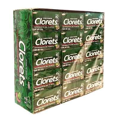 Goma Clorets, ¡PAQUETE DE 2! Paquete de 60 gomas con sabor a menta Clorets - ¡240 piezas en total! Foto 1 de 4