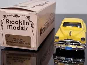 Brooklin Models 1953 Pontiac Pick Up Tow Truck Garage Redruth Ltd 1/43 BRK.31z - Picture 1 of 8
