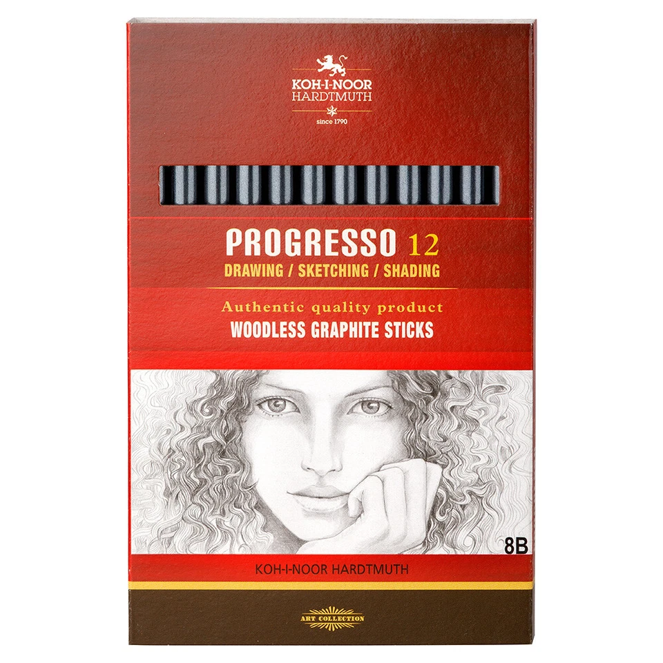 Koh-I-Noor Progresso Woodless Graphite Pencil 8911 8b