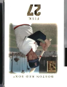 2001 Topps Tribute #40 Carlton Fisk - Picture 1 of 2
