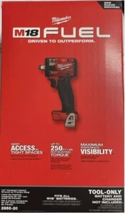 Milwaukee 2855-20 M18 FUEL 1/2" Compact Impact Wrench w/Friction Ring Brushless - Picture 1 of 1