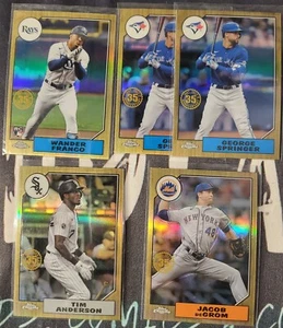 Tim Anderson 2022 Topps Chrome #87BC-14 🔥 1987 🔥 Chicago White Sox - Picture 1 of 2