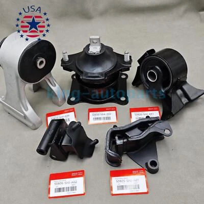 New ! 5×Motor Mounts Auto Transmission Set For 2008-2010 Honda Odyssey 3.5L VTEC - Image 1 of 4