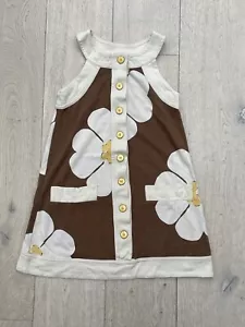 Marc Jacobs Brown, Cream Mini Dress and Cardigan SET - Sixties Style Designer - Picture 1 of 10