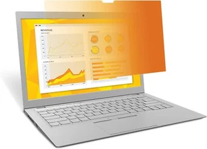 3M GF133W1B Gold Privacy Filter for 13.3" Laptops - Ultra-Thin, Touch Responsive - Picture 1 of 4