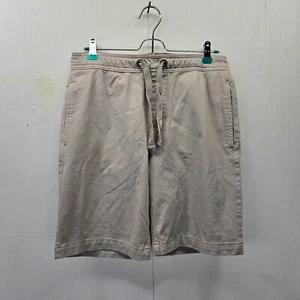 Tailor Vintage NWT Men's Small Lounge Shorts Khaki Brown Drawstring Recycled - Picture 1 of 5