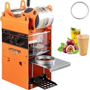 Manual Cup Sealer Machine, 300-500 Cup/h Boba Tea Sealer Machine for 90/95mm Cup - Picture 1 of 11