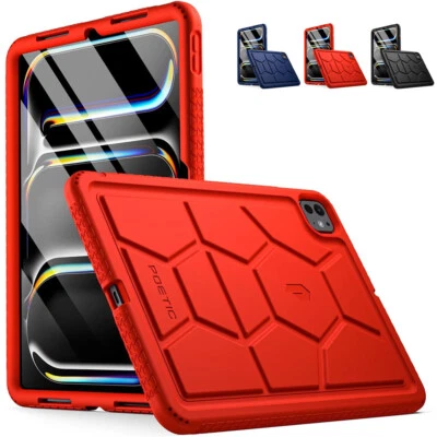 For iPad Pro 11 2024 Tablet Case Heavy Duty Silicone Shockproof Protective Cover - Image 1 of 4