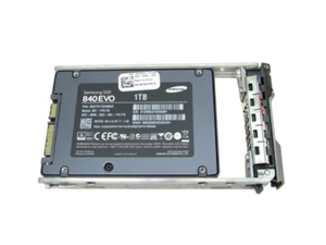 Samsung Dell 840 EVO MZ-7TE1T0 1TB 2.5" SATA SSD Grade A W/ Tray 0FP2FX - Afbeelding 1 van 4