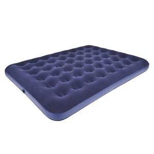 Queen Size Air Mattress Inflatable Bed Blow Up Mattress Camping Sleeping Pad - Picture 1 of 7