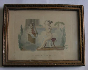 La Toilette de Vénus. Gravée par Bosselman au XIXème siècle. - Picture 1 of 1