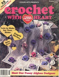Crochet With Heart Magazine Premier Clothespin Angel Easter Basket Layette Bear - Picture 1 of 6
