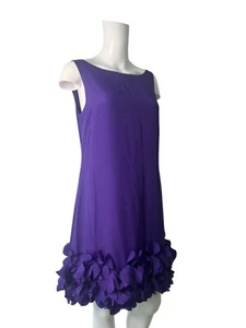 Coast A-Linien Kleid Größe 12 Damen Blumenstrauß Kleid Lila NEU EU40 UVP 125£* - Bild 1 von 13