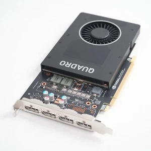 Dell/Nvidia Quadro P2200 5GB GDDR5X PCIe 4xDisplay Port Video Card 2G8WC-Exc - Picture 1 of 5