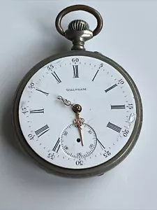 ANTIKE Waltham TASCHENUHR POCKET WATCH RARE faire póca Poŝo 9-8 - Bild 1 von 11