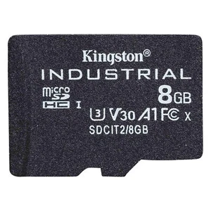 Kingston Industrial 8GB microSDHC, karta pamięci czarna, UHS-I U3, klasa 10, V - Zdjęcie 1 z 3